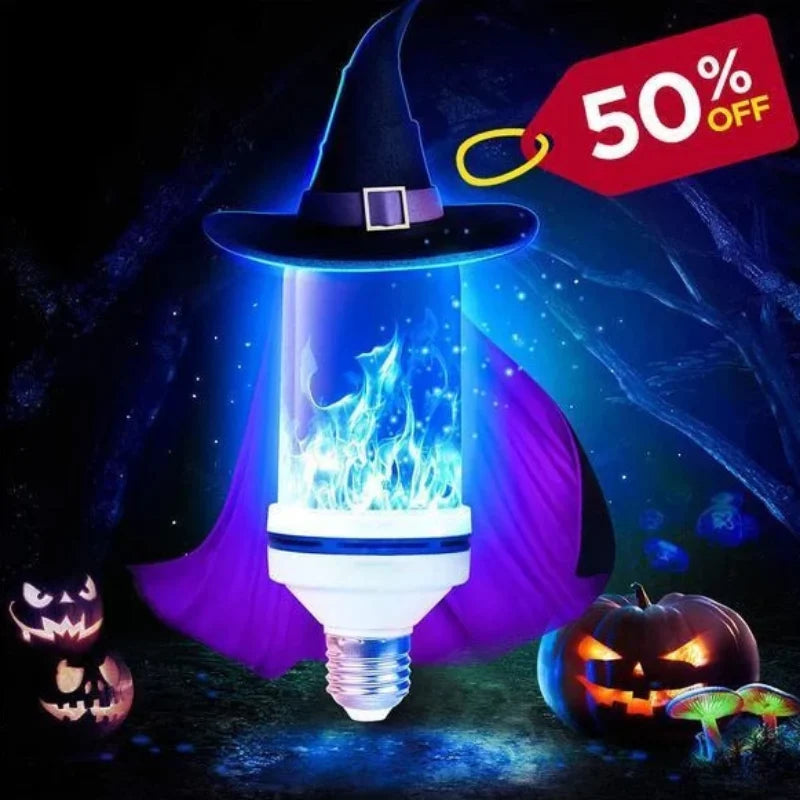 Halloween LED Gravity Effect Fire Light