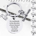 2023 Graduation Season Metal Keychain Gift with gift box