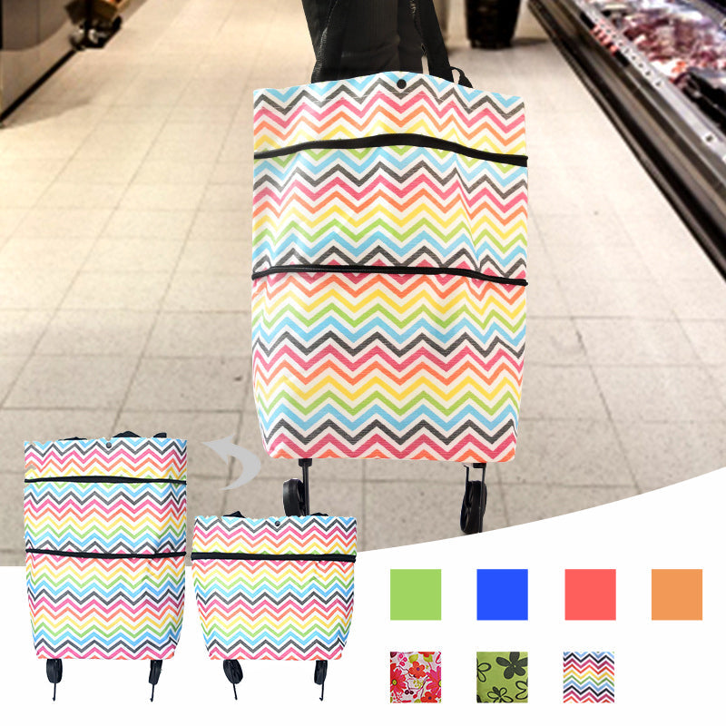 🛍Foldable Shopping Trolley Tote Bag