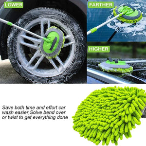 Three-section Telescopic Car Wash Mop