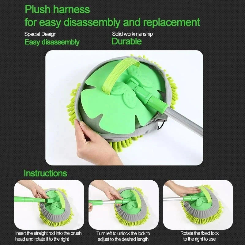 360° Rotatable Adjustable Cleaning Mop