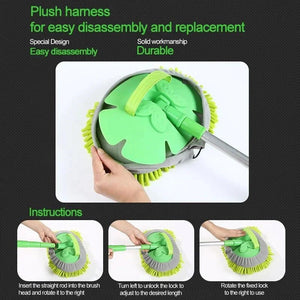 Three-section Telescopic Car Wash Mop