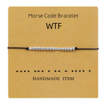 Morse Code Couple Bracelet