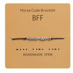 Morse Code Couple Bracelet