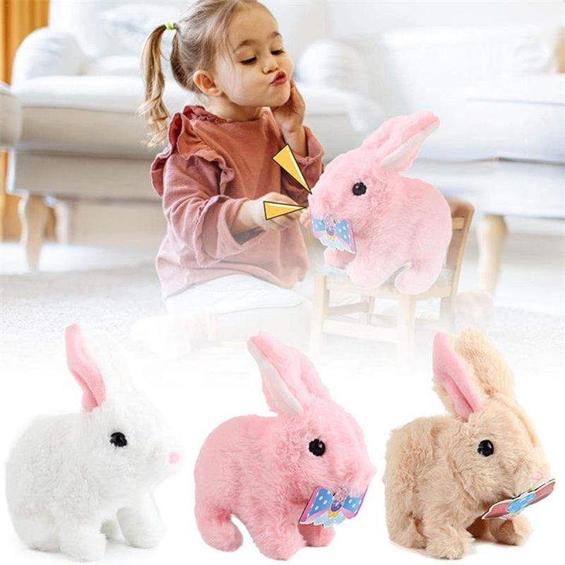 🐰Easter Bunny🐰 Interactive Toy Can Walk And Talk Electric Rabbit Toy