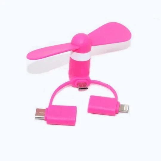 Portable Mini Cooling Fan For Android, IOS&Type C