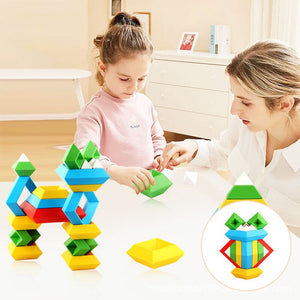 Pyramids Stacking Blocks